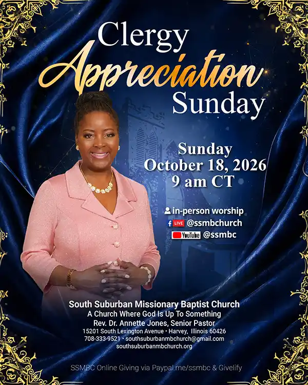 Clergy Appreciation Sunday SSMBC 2026